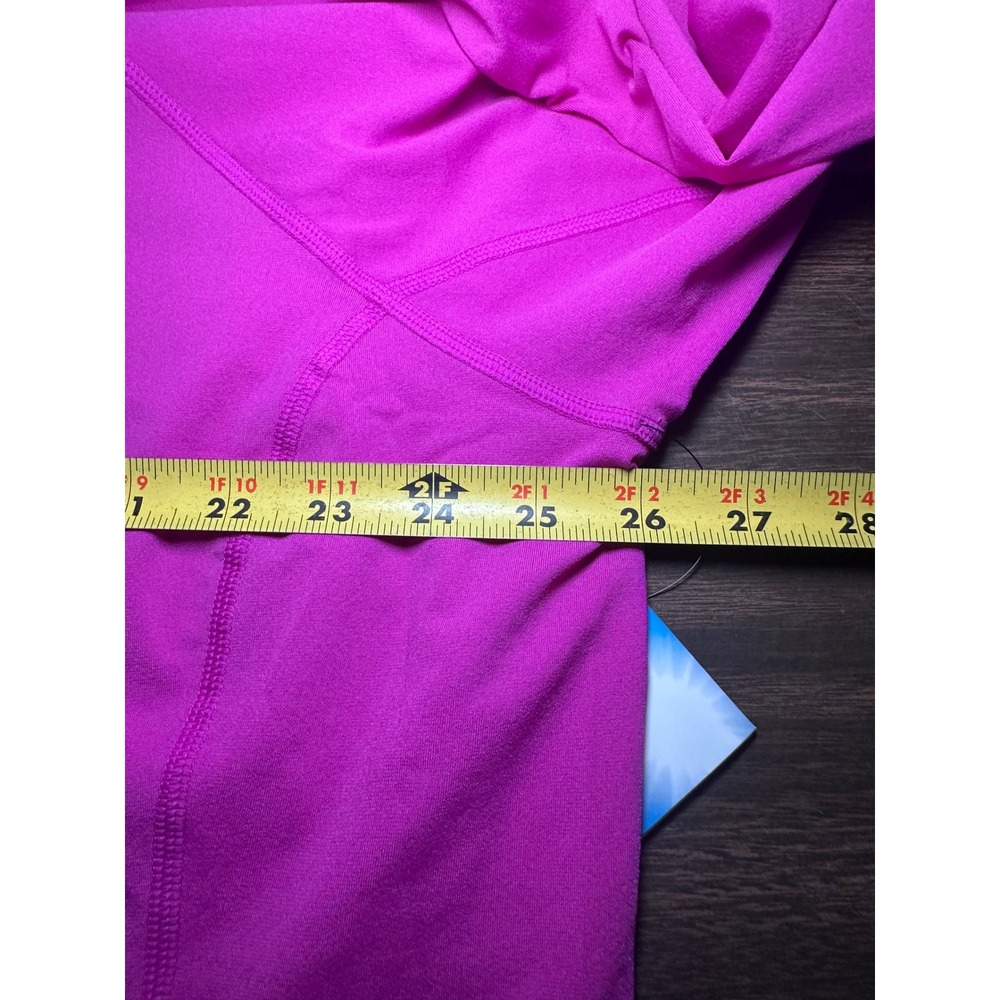 Coolibar Womens 3X Purple Hightide Long Sleeve UPF 50 Swim Shirt Sun Protection - Picture 10 of 11